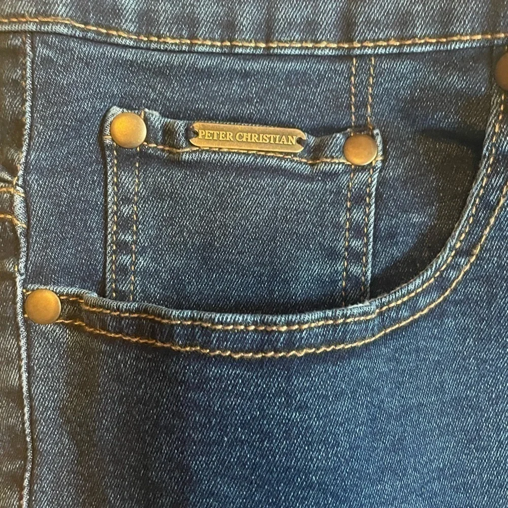 𝅺peter Christian blue denim jeans 46x30